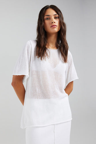 Nyne Freya Top - White  Hyde Boutique   