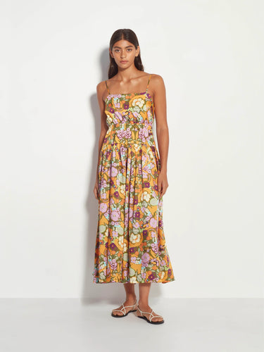 Juliette Hogan Georgia Dress Tigerlily Twill - Tropicana  Hyde Boutique   