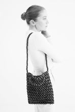 Load image into Gallery viewer, La Tribe Gia Beaded Tote Bag - Black Hyde Boutique
