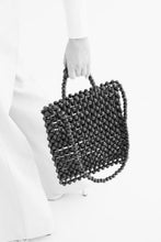 Load image into Gallery viewer, La Tribe Gia Beaded Tote Bag - Black Hyde Boutique
