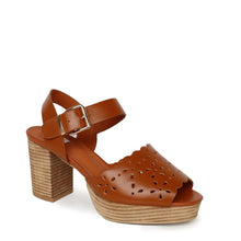Load image into Gallery viewer, Kathryn Wilson Gigi Heel - Walnut Calf Hyde Boutique
