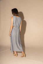 Load image into Gallery viewer, Loughlin State Dress - Obsidian Silver  Hyde Boutique   
