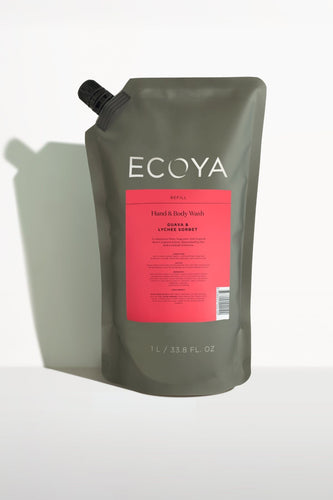 Ecoya Hand & Body Wash Refill - Guava & Lychee Hyde Boutique