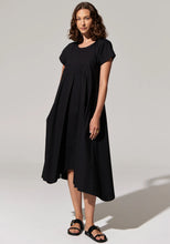 Load image into Gallery viewer, Pol Harlyn Tulip Dress - Black  Hyde Boutique   
