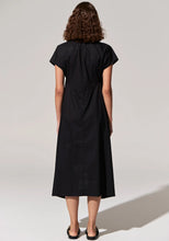 Load image into Gallery viewer, Pol Harlyn Tulip Dress - Black  Hyde Boutique   
