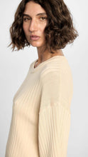 Load image into Gallery viewer, Staple The Label Harper Ribbed Knit Top - Vanilla Hyde Boutique
