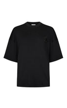 Load image into Gallery viewer, Harris Tapper Beaded Orchid T-Shirt - Black Hyde Boutique
