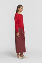 Load image into Gallery viewer, Viktoria &amp; Woods Hart Merino Cardigan - Fire Red Hyde Boutique
