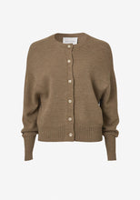 Load image into Gallery viewer, Viktoria &amp; Woods Hart Merino Cardigan - Wicker Marl Hyde Boutique
