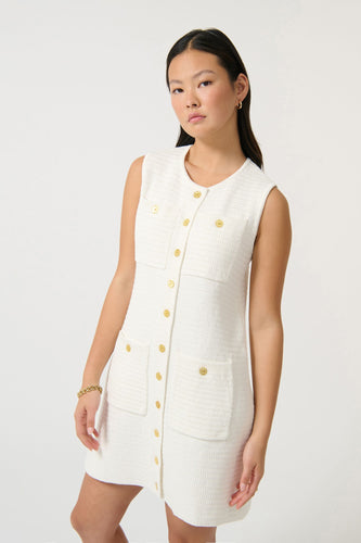 ONTE Helena Dress - White Hyde Boutique