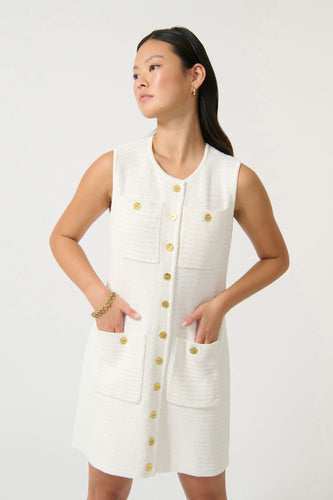 ONTE Helena Dress - White Hyde Boutique