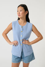 Load image into Gallery viewer, ONTE Helena Gilet - Blue Hyde Boutique
