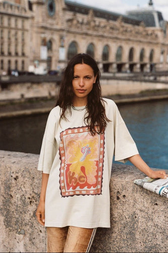 Kinga Csilla Hibiscus Tee - Multi Hyde Boutique