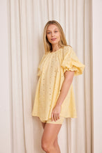 Load image into Gallery viewer, Caitlin Crisp Horizon Top - Yellow Broderie  Hyde Boutique   
