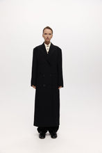 Load image into Gallery viewer, Harris Tapper Long Egon Coat - Black Hyde Boutique
