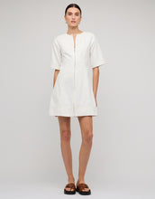 Load image into Gallery viewer, Staple The Label Zenith Denim Mini Dress - Off White Hyde Boutique
