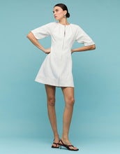 Load image into Gallery viewer, Staple The Label Zenith Denim Mini Dress - Off White Hyde Boutique
