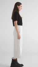 Load image into Gallery viewer, Taylor - Cropt Contentment Pant - Ivory Pants Hyde Boutique   
