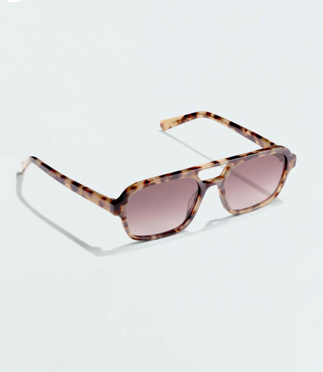 Luv Lou The Dusty Glasses - Mocha Tort  Hyde Boutique   
