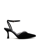 Load image into Gallery viewer, La Tribe Indy Heel - Black Lace Hyde Boutique
