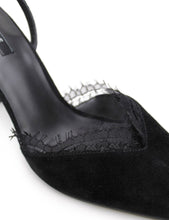 Load image into Gallery viewer, La Tribe Indy Heel - Black Lace Hyde Boutique
