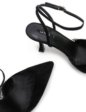 Load image into Gallery viewer, La Tribe Indy Heel - Black Lace Hyde Boutique
