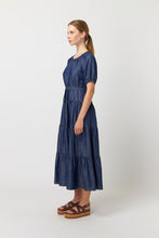 Load image into Gallery viewer, Sylvester by Kate Sylvester Chambray Dress - Indigo  Hyde Boutique   
