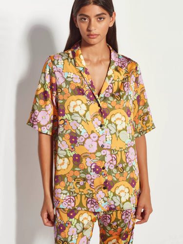 Juliette Hogan Des Shirt - Tropicana  Hyde Boutique   