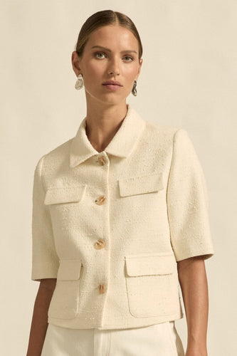 Zoe Kratzmann Juncture Jacket - Alabaster | PRE ORDER Arriving mid August Hyde Boutique