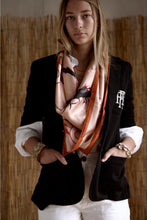 Load image into Gallery viewer, FAR MER. by Whitney King of Your Rodeo Large Silk Scarf - Multi Hyde Boutique
