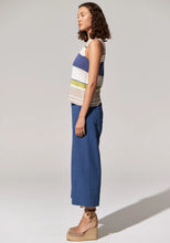 Load image into Gallery viewer, Pol Estel Stripe Knit Tank - Blue Multi  Hyde Boutique   
