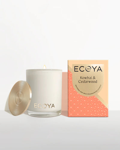 Ecoya Madison Candle - Kowhai & Cedarwood  Hyde Boutique   