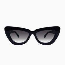 Load image into Gallery viewer, Valley Eyewear Lafayette - Gloss Black w Gold Metal/Black Gradient Lens  Hyde Boutique   
