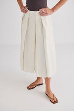 Load image into Gallery viewer, Laing Ellis Pleated Skirt - Cream Hyde Boutique
