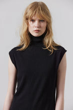 Load image into Gallery viewer, Laing Sleeveless Polo - Black Hyde Boutique
