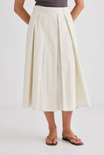 Load image into Gallery viewer, Laing Ellis Pleated Skirt - Cream Hyde Boutique
