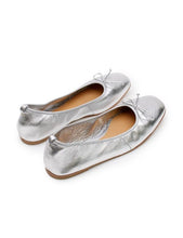 Load image into Gallery viewer, La Tribe Ballet Flat - Silver  Hyde Boutique   
