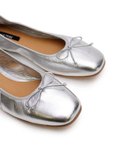 Load image into Gallery viewer, La Tribe Ballet Flat - Silver  Hyde Boutique   
