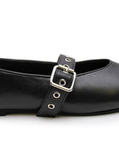 Load image into Gallery viewer, La Tribe Eilwen Ballet Flat - Black/Silver  Hyde Boutique   
