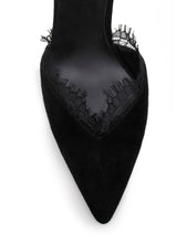 Load image into Gallery viewer, La Tribe Indy Heel - Black Lace Hyde Boutique
