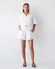 Load image into Gallery viewer, Dear Dylan Lawn Oversized Shirt - Blanc  Hyde Boutique   
