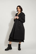 Load image into Gallery viewer, Drama the Label Lee Trench - Black  Hyde Boutique   
