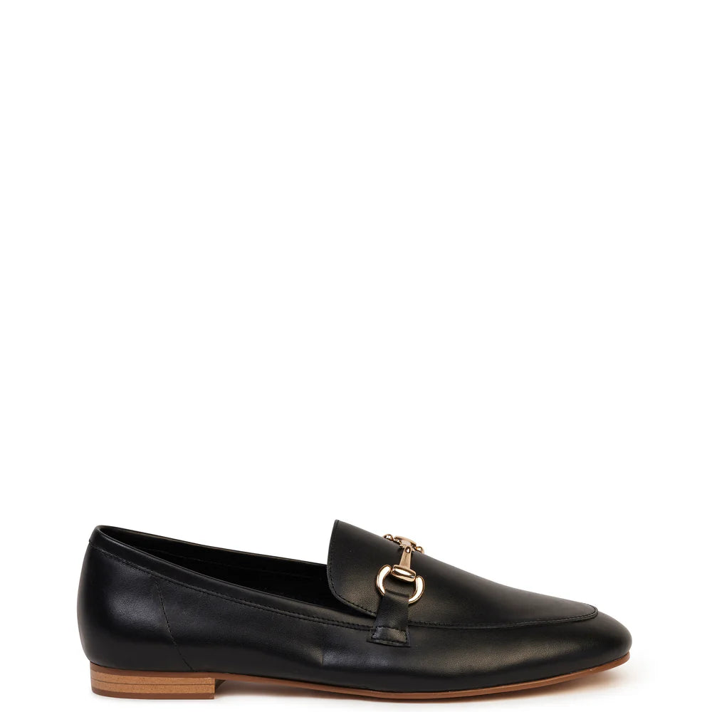 Kathryn Wilson Leila Loafer - Black Calf Hyde Boutique