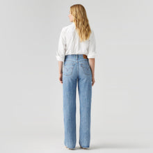 Load image into Gallery viewer, Levi's Ribcage Wide Leg Jeans in Not The Same wash, back view on model
