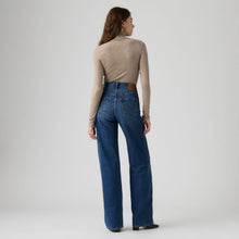 Load image into Gallery viewer, Levi's Ribcage Wide Leg Jeans in Maybe Anywhere wash, back view on model
