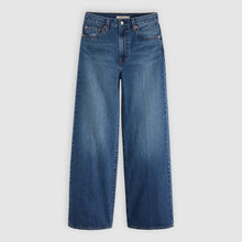 Load image into Gallery viewer, Levi's Ribcage Wide Leg Jeans in Maybe Anywhere wash, flat lay front
