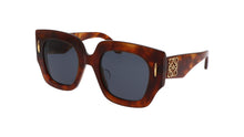 Load image into Gallery viewer, LOEWE Anagram LW40129U Sunglasses - Blonde Havana/Blue Eyewear Loewe
