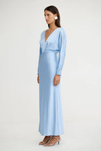 Load image into Gallery viewer, Significant Other Lucile Long Sleeve Maxi Dress - Ice Blue Hyde Boutique
