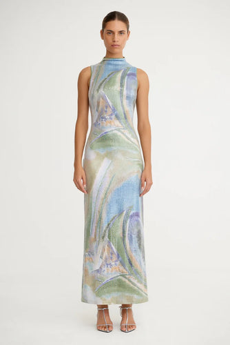 Significant Other Lucinda Maxi Dress - Lavender Marble Hyde Boutique