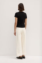Load image into Gallery viewer, Assembly Label Lyla Cap Sleeve Tee - Black Hyde Boutique
